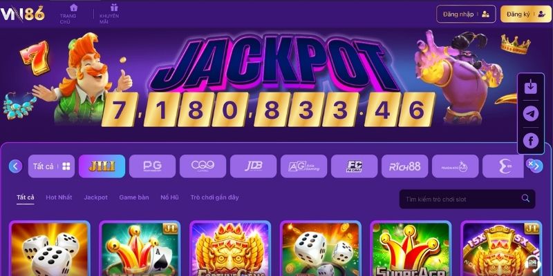 Slot game tại Vn86 có đa dạng chủ đề